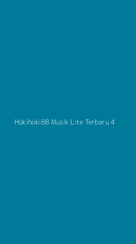 Tampilan Antarmuka Aplikasi Hokihoki88 Musik Lite Terbaru - 4
