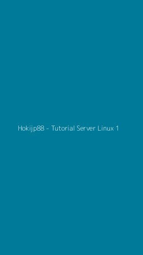 Tampilan Antarmuka Aplikasi Hokijp88 - Tutorial Server Linux - 1