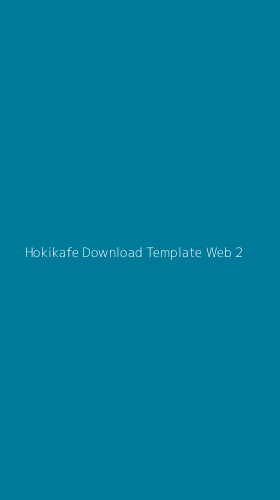 Tampilan Antarmuka Aplikasi Hokikafe Download Template Web - 2