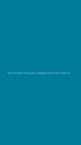 Tampilan Antarmuka Aplikasi Hokislot4d Panduan Lengkap Bermain Aman - 4