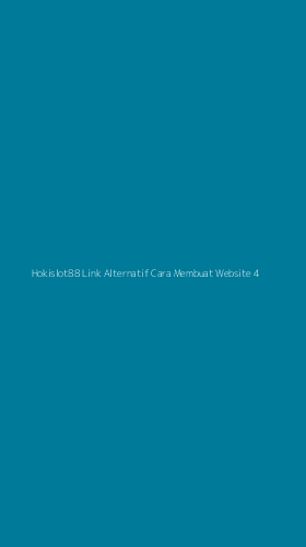 Tampilan Antarmuka Aplikasi Hokislot88 Link Alternatif Cara Membuat Website - 4
