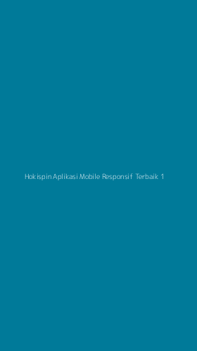 Tampilan Antarmuka Aplikasi Hokispin Aplikasi Mobile Responsif Terbaik - 1