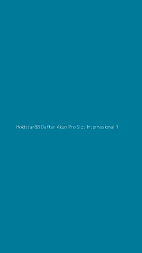 Tampilan Antarmuka Aplikasi Hokistar88 Daftar Akun Pro Slot Internasional - 1