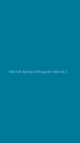 Tampilan Antarmuka Aplikasi Hokitak Aplikasi Kebugaran Android - 3
