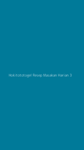 Tampilan Antarmuka Aplikasi Hokitototogel Resep Masakan Harian - 3