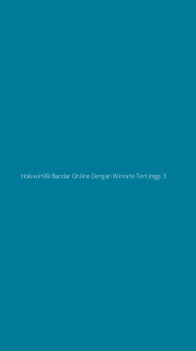 Tampilan Antarmuka Aplikasi Hokiwin99 Bandar Online Dengan Winrate Tertinggi - 3