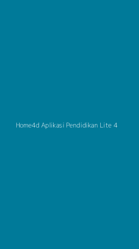 Tampilan Antarmuka Aplikasi Home4d Aplikasi Pendidikan Lite - 4