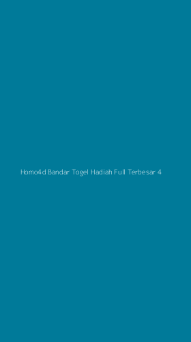 Tampilan Antarmuka Aplikasi Homo4d Bandar Togel Hadiah Full Terbesar - 4