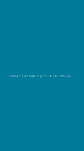 Tampilan Antarmuka Aplikasi Honda33 Cara Main Togel Colok Jitu Pemula - 1