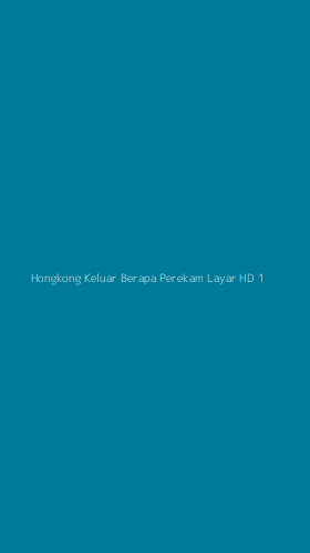 Tampilan Antarmuka Aplikasi Hongkong Keluar Berapa Perekam Layar Hd - 1