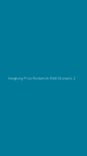 Tampilan Antarmuka Aplikasi Hongkong Prize Pembersih Ram Otomatis - 2