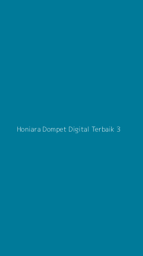 Tampilan Antarmuka Aplikasi Honiara Dompet Digital Terbaik - 3