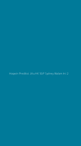Tampilan Antarmuka Aplikasi Hoqwin Prediksi Jitu Hk Sgp Sydney Malam Ini - 2