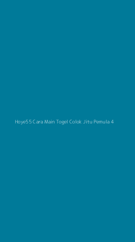 Tampilan Antarmuka Aplikasi Hoye55 Cara Main Togel Colok Jitu Pemula - 4