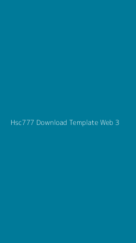Tampilan Antarmuka Aplikasi Hsc777 Download Template Web - 3