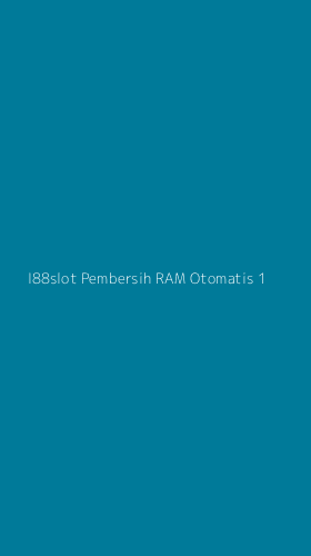 Tampilan Antarmuka Aplikasi I88slot Pembersih Ram Otomatis - 1