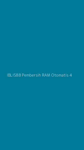 Tampilan Antarmuka Aplikasi Iblis88 Pembersih Ram Otomatis - 4
