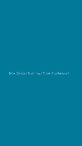 Tampilan Antarmuka Aplikasi Ibox138 Cara Main Togel Colok Jitu Pemula - 4