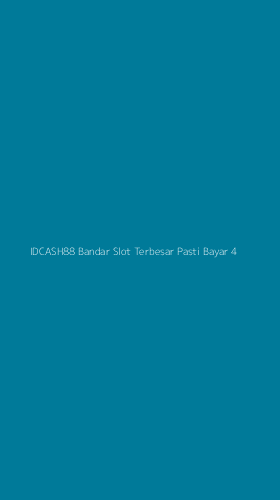 Tampilan Antarmuka Aplikasi Idcash88 Bandar Slot Terbesar Pasti Bayar - 4