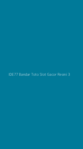 Tampilan Antarmuka Aplikasi Ide77 Bandar Toto Slot Gacor Resmi - 3