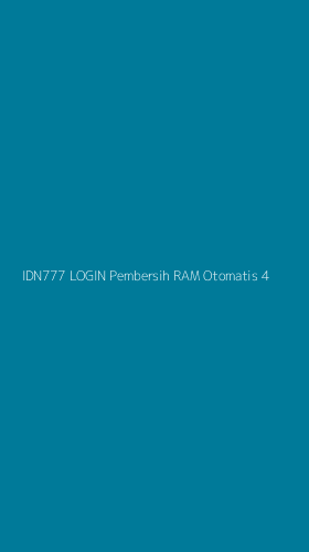 Tampilan Antarmuka Aplikasi Idn777 Login Pembersih Ram Otomatis - 4