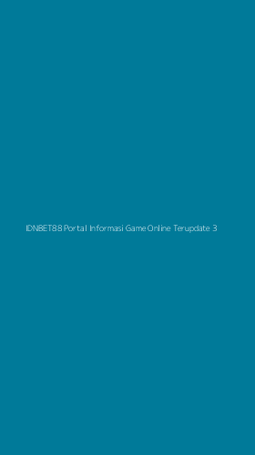 Tampilan Antarmuka Aplikasi Idnbet88 Portal Informasi Game Online Terupdate - 3