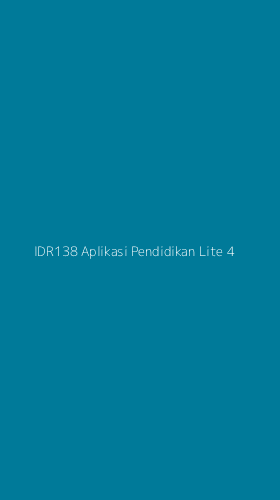 Tampilan Antarmuka Aplikasi Idr138 Aplikasi Pendidikan Lite - 4