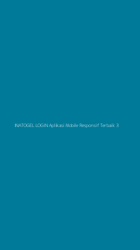 Tampilan Antarmuka Aplikasi Inatogel Login Aplikasi Mobile Responsif Terbaik - 3