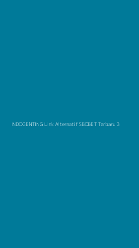 Tampilan Antarmuka Aplikasi Indogenting Link Alternatif Sbobet Terbaru - 3