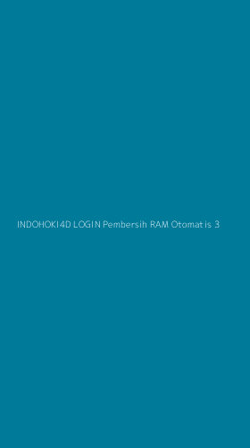 Tampilan Antarmuka Aplikasi Indohoki4d Login Pembersih Ram Otomatis - 3