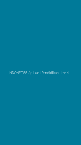 Tampilan Antarmuka Aplikasi Indonet88 Aplikasi Pendidikan Lite - 4
