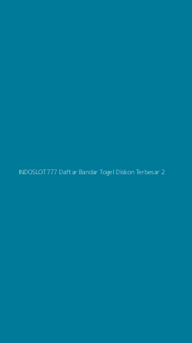 Tampilan Antarmuka Aplikasi Indoslot777 Daftar Bandar Togel Diskon Terbesar - 2