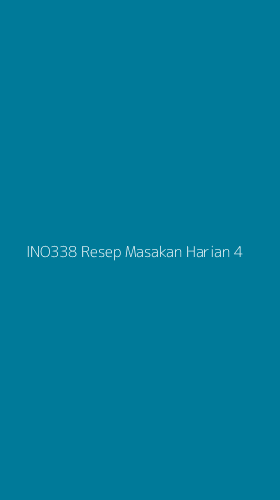 Tampilan Antarmuka Aplikasi Ino338 Resep Masakan Harian - 4