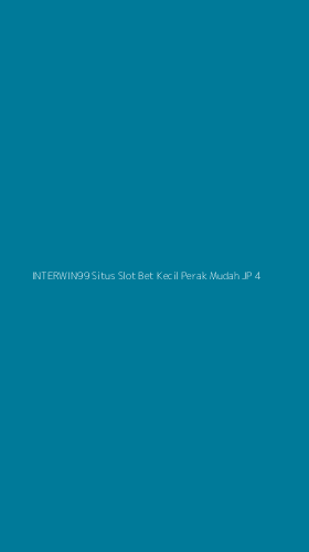 Tampilan Antarmuka Aplikasi Interwin99 Situs Slot Bet Kecil Perak Mudah Jp - 4