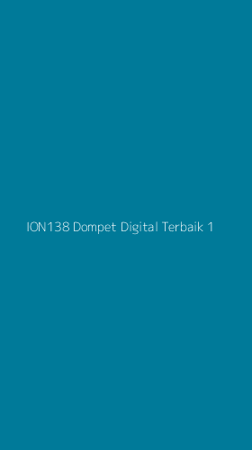 Tampilan Antarmuka Aplikasi Ion138 Dompet Digital Terbaik - 1