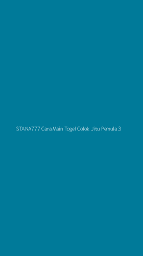 Tampilan Antarmuka Aplikasi Istana777 Cara Main Togel Colok Jitu Pemula - 3