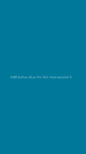 Tampilan Antarmuka Aplikasi Ib88 Daftar Akun Pro Slot Internasional - 3