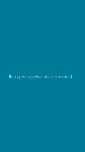 Tampilan Antarmuka Aplikasi Ibcqq Resep Masakan Harian - 4