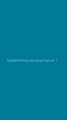 Tampilan Antarmuka Aplikasi Ibet889 Resep Masakan Harian - 1