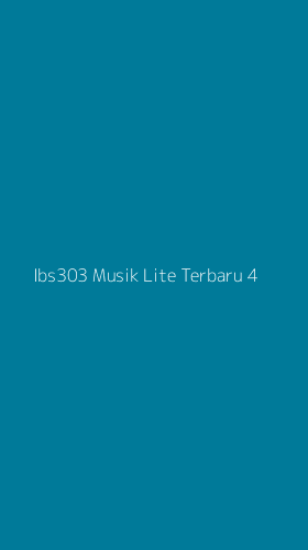 Tampilan Antarmuka Aplikasi Ibs303 Musik Lite Terbaru - 4