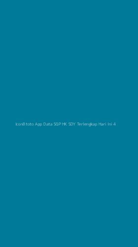 Tampilan Antarmuka Aplikasi Icon8toto App Data Sgp Hk Sdy Terlengkap Hari Ini - 4
