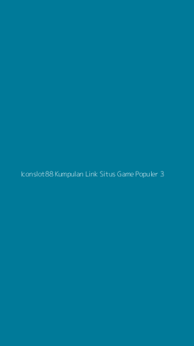 Tampilan Antarmuka Aplikasi Iconslot88 Kumpulan Link Situs Game Populer - 3
