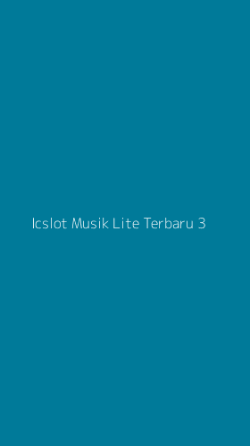 Tampilan Antarmuka Aplikasi Icslot Musik Lite Terbaru - 3