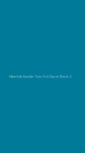 Tampilan Antarmuka Aplikasi Idberkah Bandar Toto Slot Gacor Resmi - 2