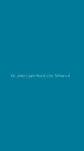 Tampilan Antarmuka Aplikasi Idc Joker Login Musik Lite Terbaru - 4
