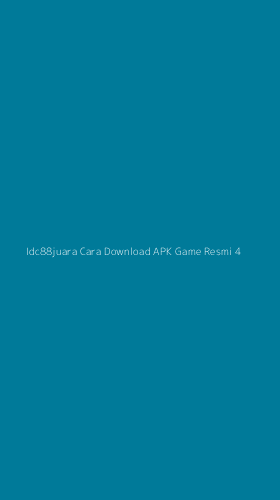 Tampilan Antarmuka Aplikasi Idc88juara Cara Download Apk Game Resmi - 4