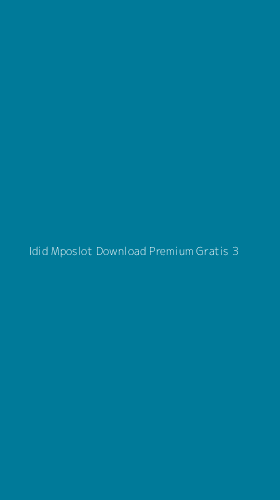 Tampilan Antarmuka Aplikasi Idid Mposlot Download Premium Gratis - 3