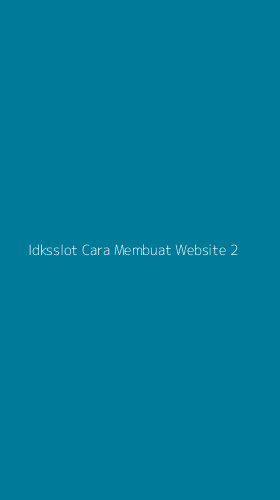 Tampilan Antarmuka Aplikasi Idksslot Cara Membuat Website - 2