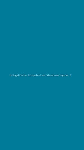 Tampilan Antarmuka Aplikasi Idntogel Daftar Kumpulan Link Situs Game Populer - 2