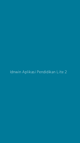 Tampilan Antarmuka Aplikasi Idnwin Aplikasi Pendidikan Lite - 2